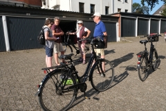 Sammeln zur Radtour