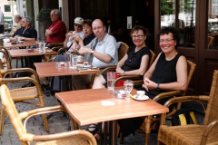 Stärkung vor der Domführung