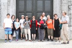 Gruppenfoto vor dem Dom