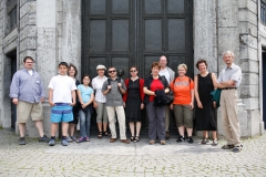 Gruppenfoto vor dem Dom