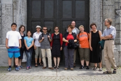 Gruppenfoto vor dem Dom